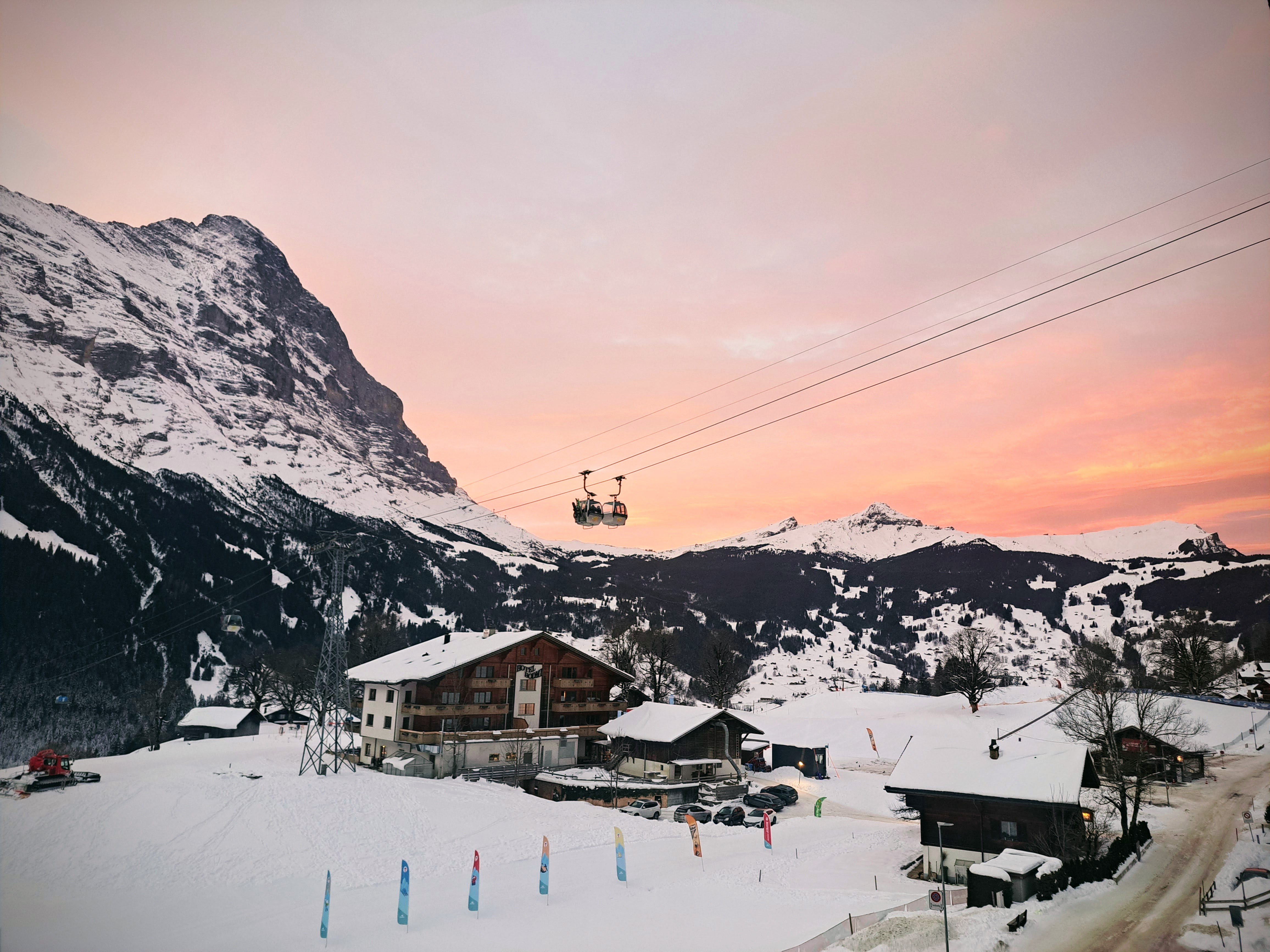 Winterpanorama Grindelwald